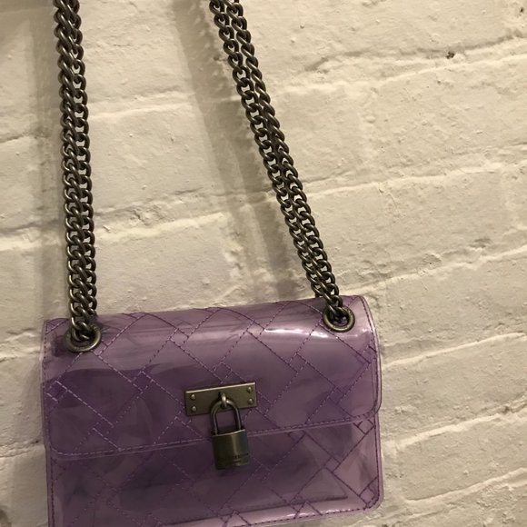 Kurt Geiger London Lilac Shoulder Bag - Picture 5 of 5